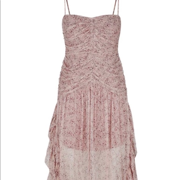 Shona Joy Paulette Ruched Midi Dress US size 4 - Picture 2 of 8